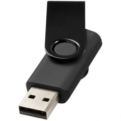 Rotate metallic USB memory stick, 2GB
