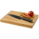 Cutting board and chef's knife