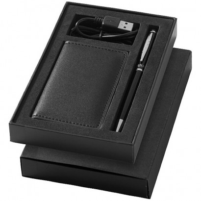 Centaure powerbank and ballpoint pen gift set