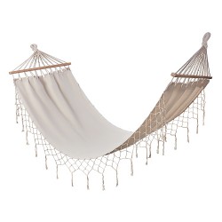 Hammock (80x200) canvas incl wooden frame and canv