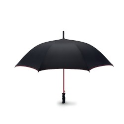 23" auto open storm umbrella ,  190T pongee, full 