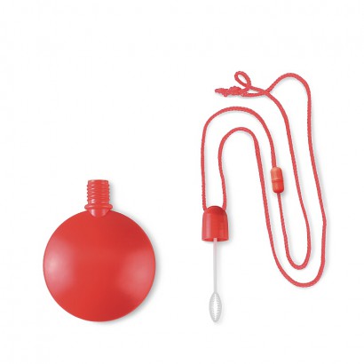 Bubble blower - round with hanger safetycord