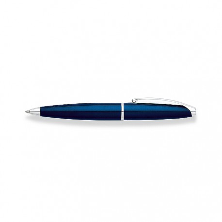 ATX Translucent Blue Lacquer Ballpoint Pen With Chrome Plated appointments