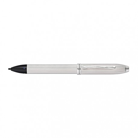 Townsend Brushed Platinum Plate Fine-Tip Stylus With Platinum Plated appointments