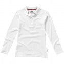 "Point" long sleeve ladies polo
