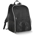 Backpack with zipped main compartment
