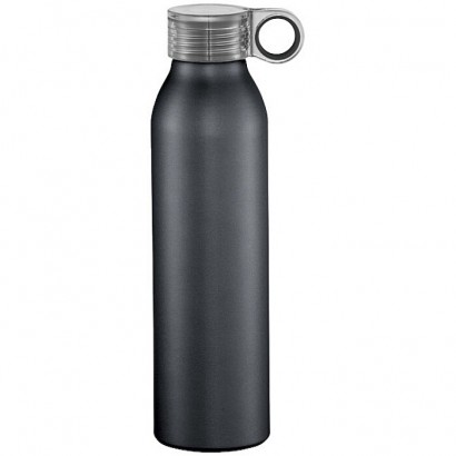 Single walled, aluminium sports bottle, 650 ml