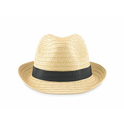 Natural straw hat