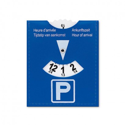 Parking card in PVC
