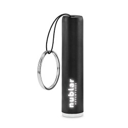LED bulb torch in ABS with keyring