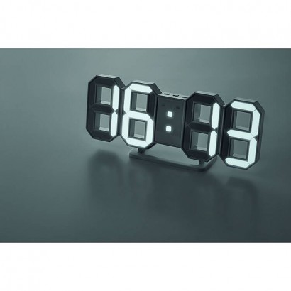 LED digital wall Alarm Clock - Includes AC adaptor