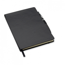 A6 notebook with pen