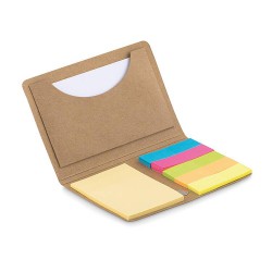 Cardholder including memo- and sticky notes