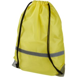Safety drawstring backpack