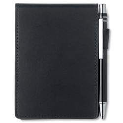 A7 notebook in PU pouch