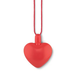 Heart shaped bubble blower