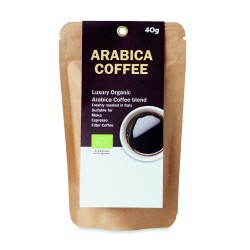 Organic Arabic coffee powder, 40 gr