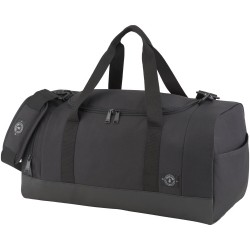 21.5" duffel bag is made of 100% recycled plastic water bottles