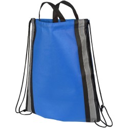 Reflective non-woven drawstring backpack