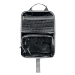 600D with PVC toiletry bag