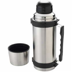 Isolating flask with strap