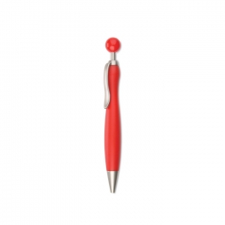 Ball pen with ball plunger